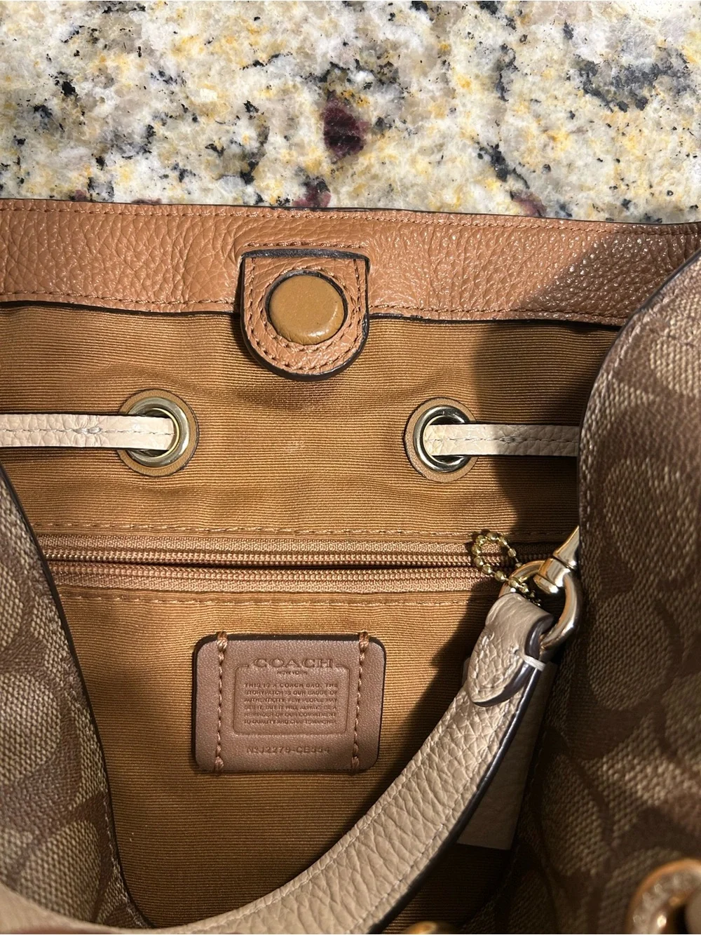 Coach Andy Crossbody in Signature Canvas